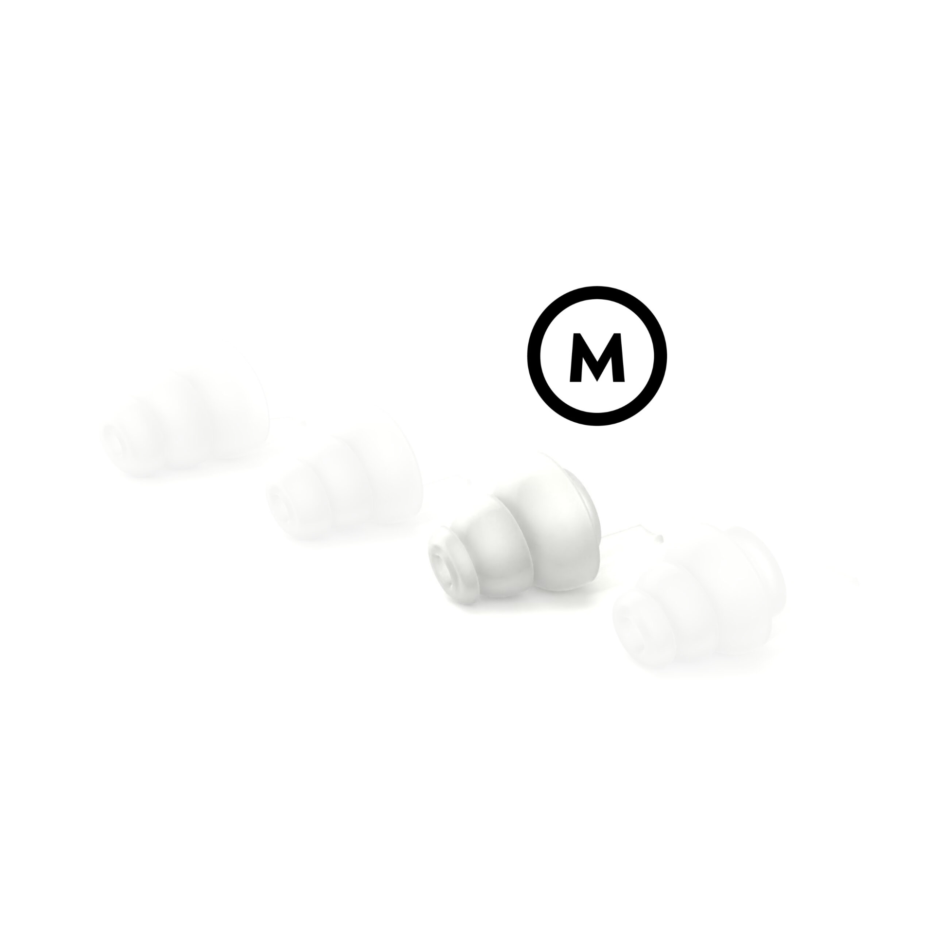 Transparent Rave Safe earplugs 1